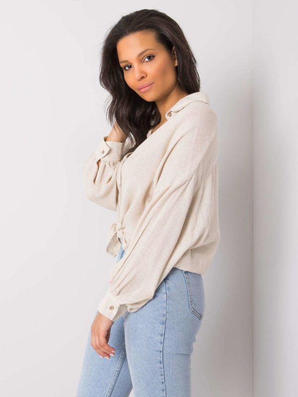 Wholesale Light beige shirt Dionne RUE PARIS