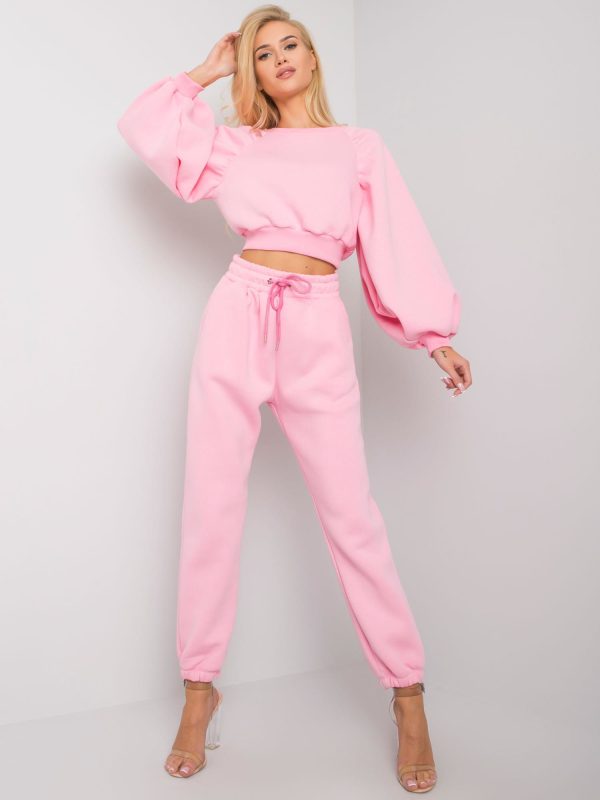 Wholesale Pink women's two-piece set Constanca RUE PARIS