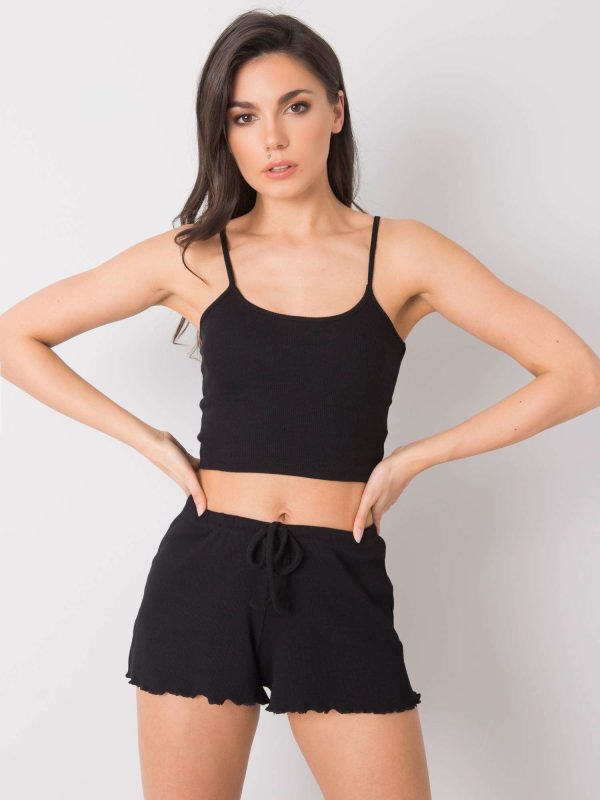 Wholesale Chelo RUE PARIS black short top