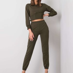 Wholesale Khaki casual set Odille RUE PARIS