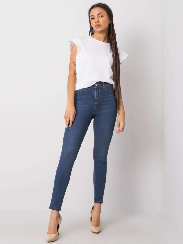 Wholesale Blue skinny jeans Makayla RUE PARIS