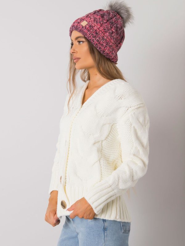 Wholesale Dirty pink winter hat RUE PARIS