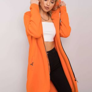 Wholesale Orange sweatshirt Tina RUE PARIS