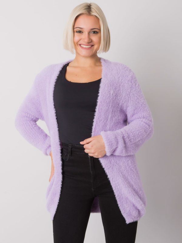 Wholesale Purple Cardigan for Women Valencia RUE PARIS