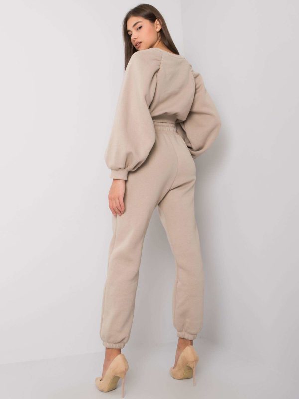 Wholesale Beige women's two-piece set Constanca RUE PARIS