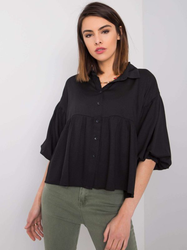 Wholesale Janet RUE PARIS black shirt