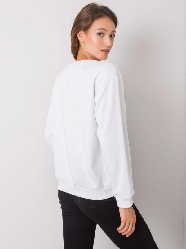 Wholesale White sweatshirt for women Drew RUE PARIS