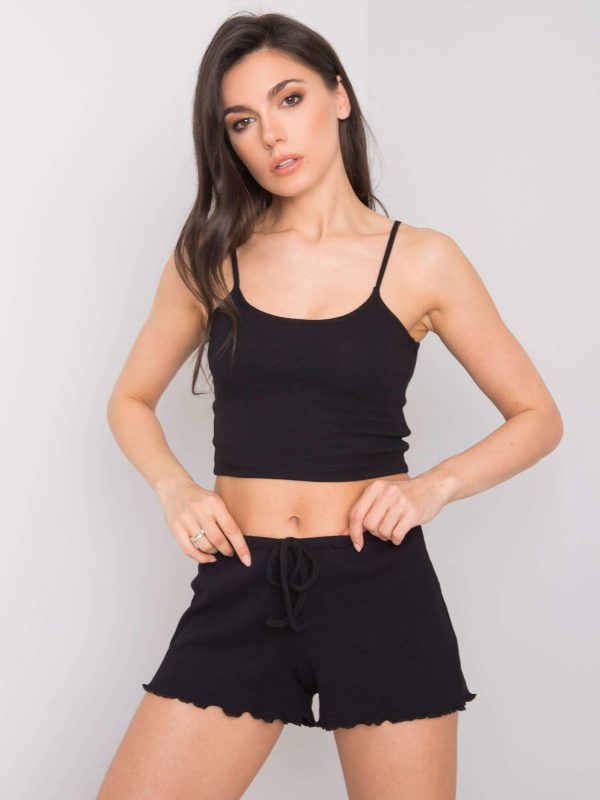 Wholesale Black shorts Elmira RUE PARIS