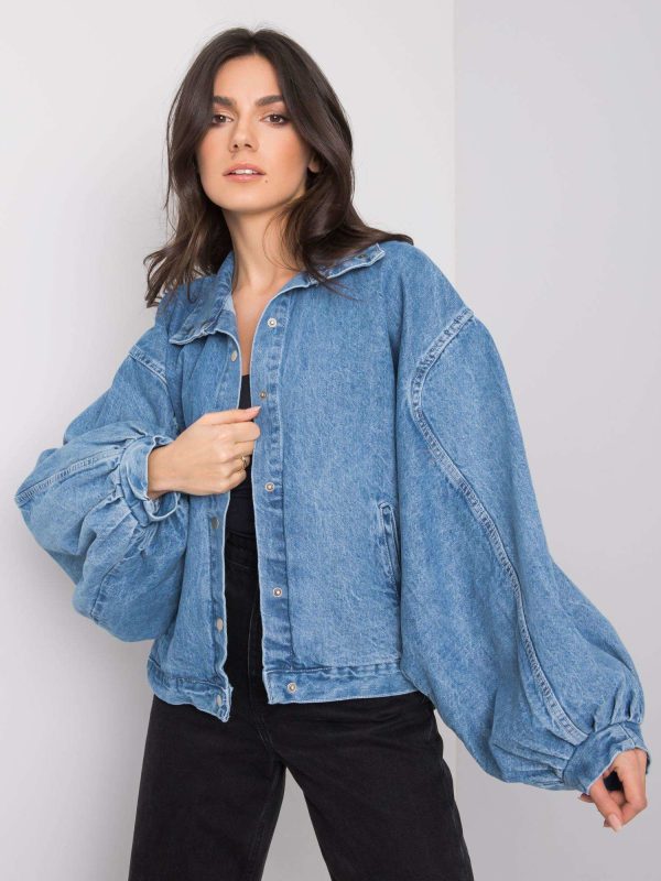 Wholesale Blue denim jacket Bianca RUE PARIS