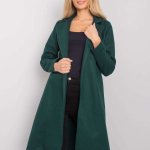 Wholesale Dark green coat Hettie RUE PARIS