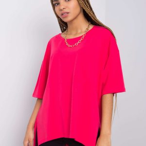 Wholesale Pink cotton t-shirt Noor RUE PARIS