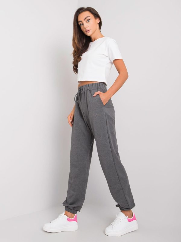 Wholesale White and dark grey two-piece set Flavie RUE PARIS