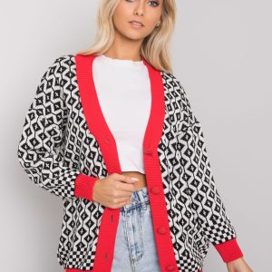 Wholesale Guarda RUE PARIS white and red cardigan