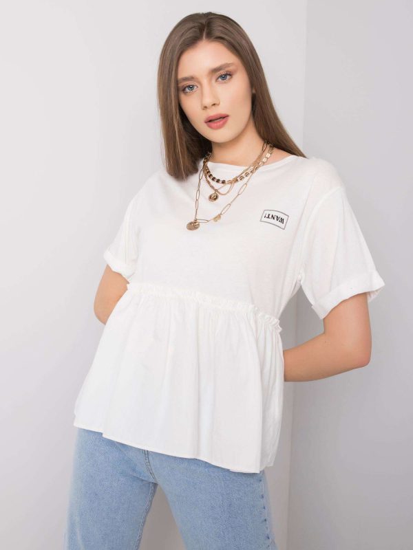 Wholesale White t-shirt Maddison RUE PARIS