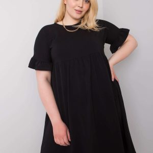 Wholesale Black Plus Size Chiara Dress