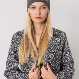 Wholesale Dark grey beanie RUE PARIS
