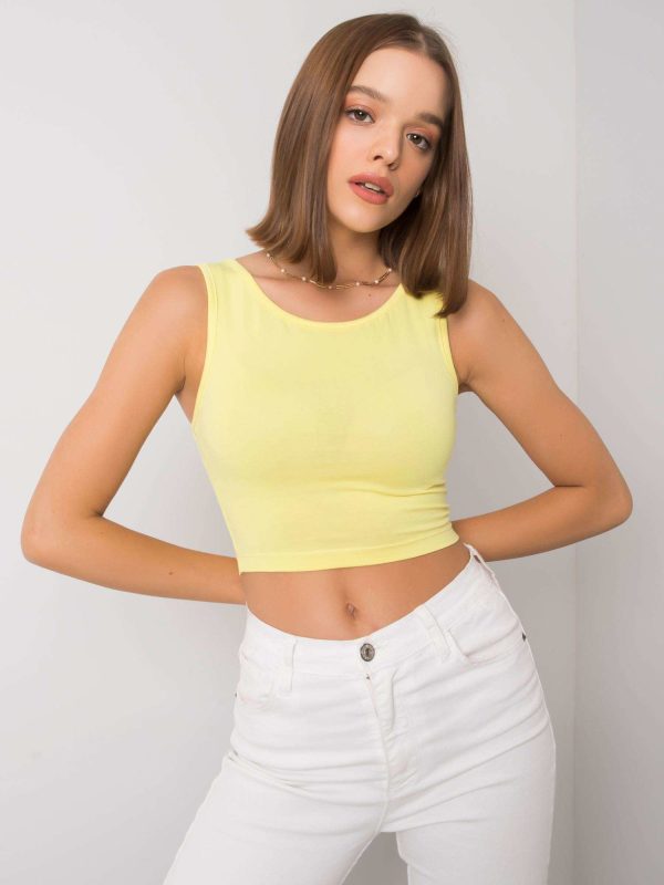 Wholesale Yellow cotton top Thaisa RUE PARIS