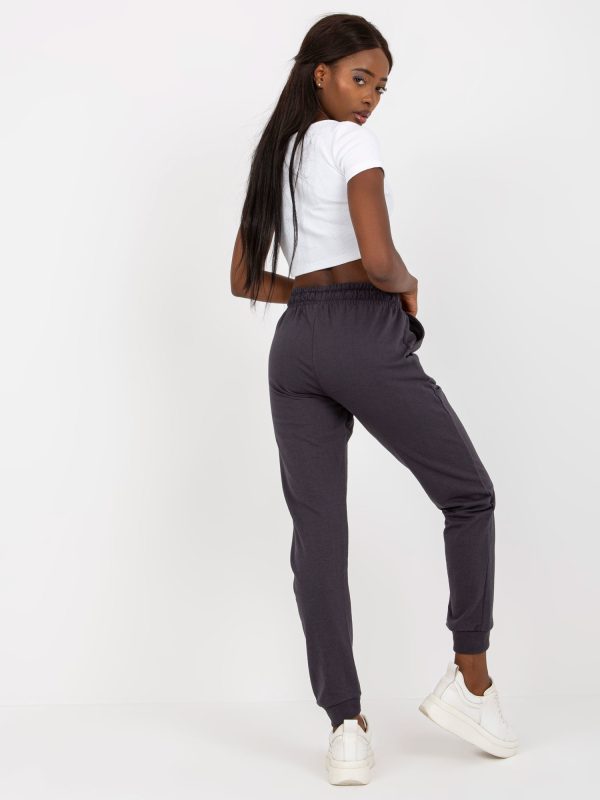 Wholesale Graphite sweatpants basic with pockets