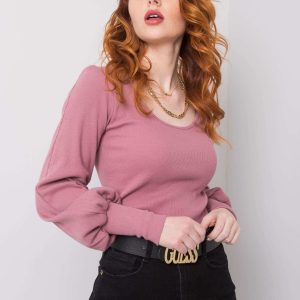 Wholesale Elsie RUE PARIS Dirty Pink Casual Blouse