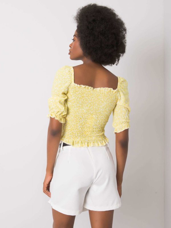 Wholesale Ayleen RUE PARIS yellow blouse