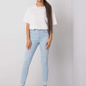 Wholesale Light blue jeans Cynthia RUE PARIS