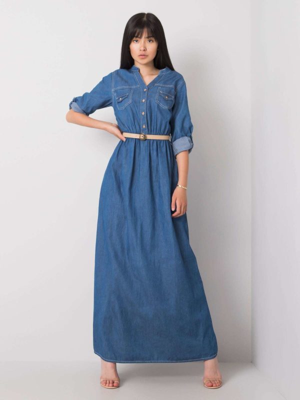 Wholesale Blue casual dress Bertha RUE PARIS