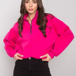 Wholesale Fuchsia basic Simae sweatshirt