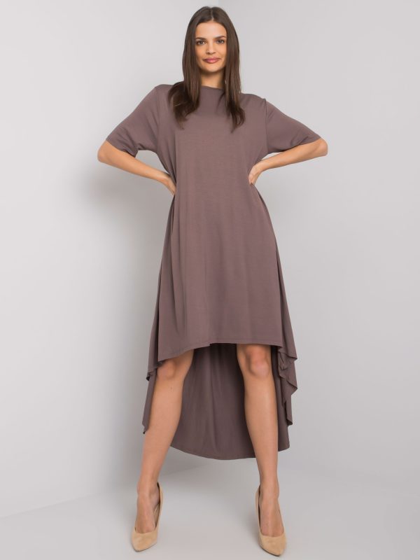 Wholesale Brown dress Casandra RUE PARIS