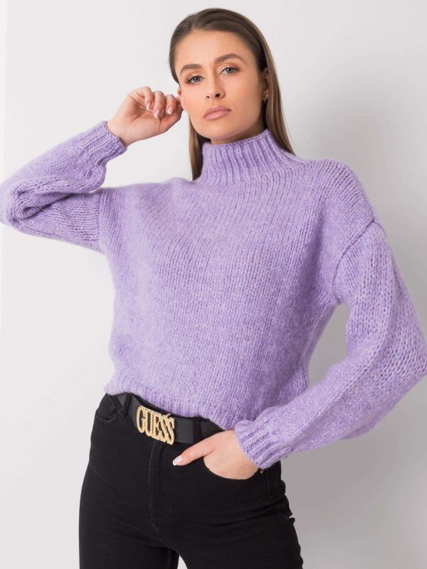 Wholesale Light Purple Ariana Sweater