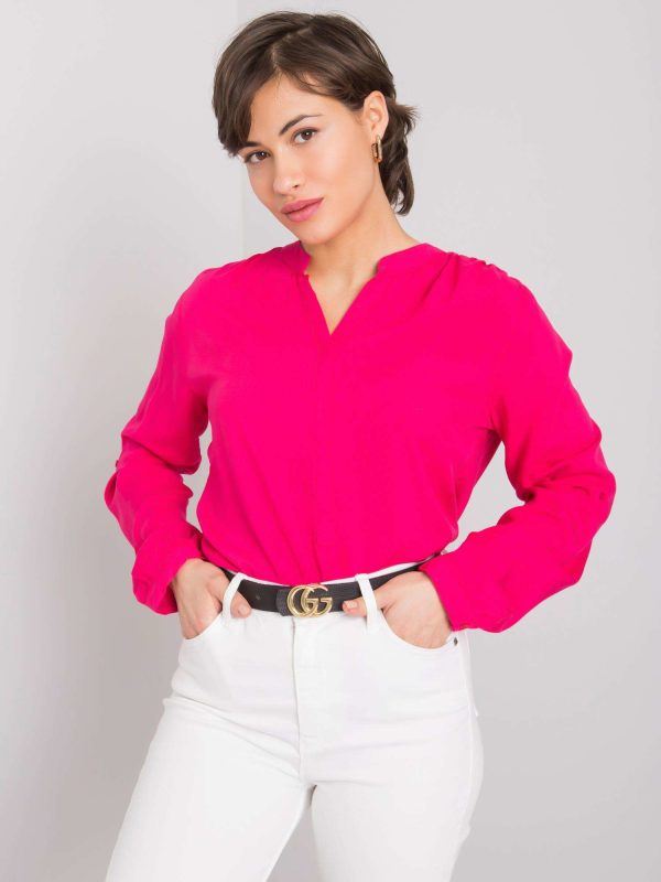 Wholesale Fuchsia blouse Davina RUE PARIS