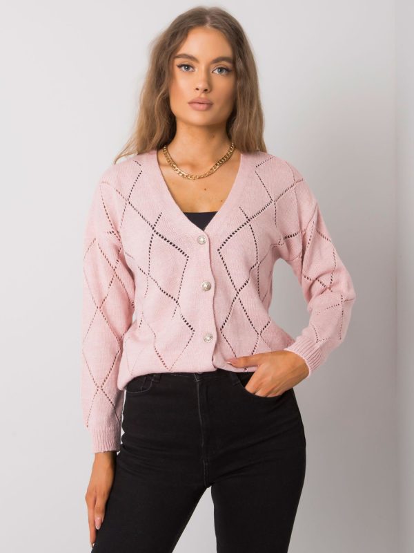 Wholesale Elisabete RUE PARIS pink cardigan