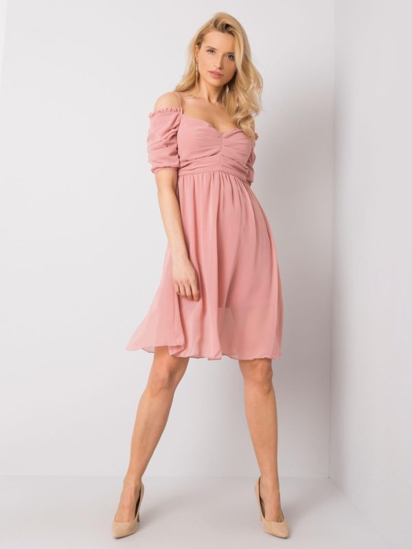 Wholesale Pink dress Tamara RUE PARIS