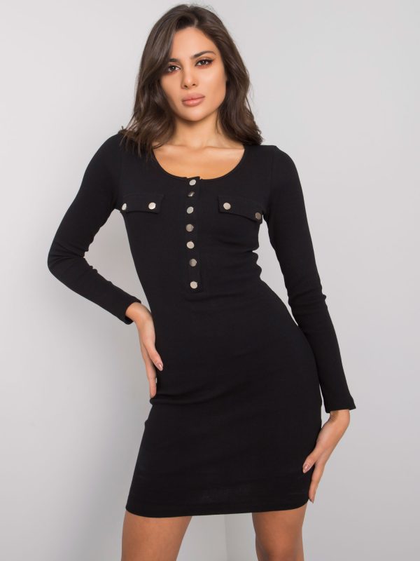 Wholesale Delaware RUE PARIS Black Pencil Dress