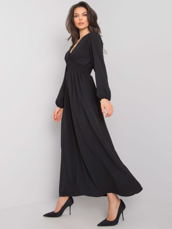 Wholesale Black maxi dress Cortinada RUE PARIS