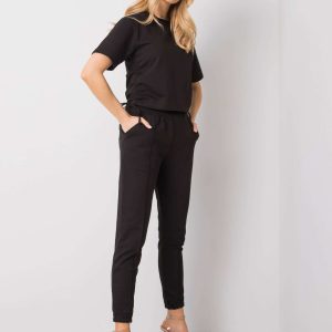 Wholesale Journi RUE PARIS black casual set