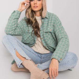 Wholesale Green Plaid Shirt Ayla RUE PARIS