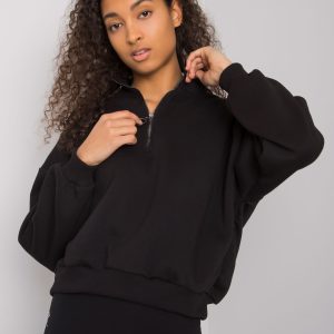 Wholesale Basic Simae Black Sweatshirt