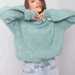 Wholesale Ariana mint sweater