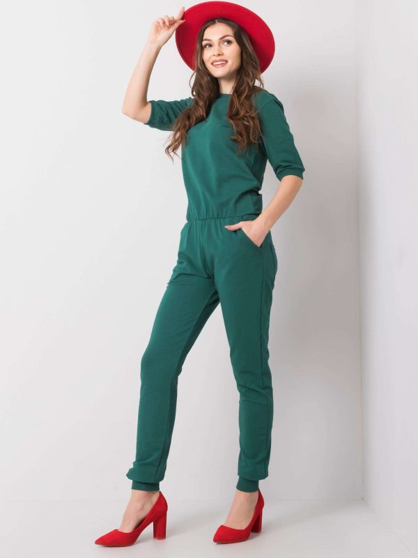 Wholesale Dark green jumpsuit Ilina