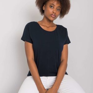 Wholesale Navy blue t-shirt Flow