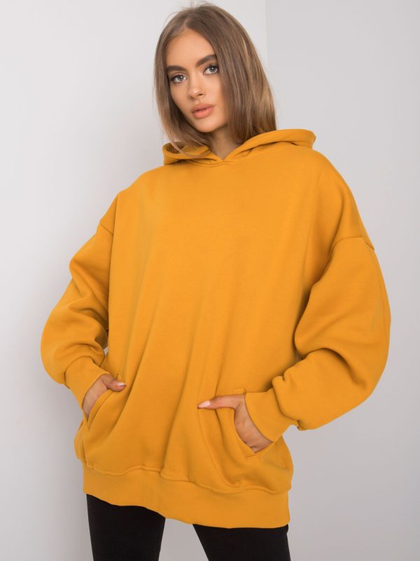 Wholesale Michele's mustard hoodie for women