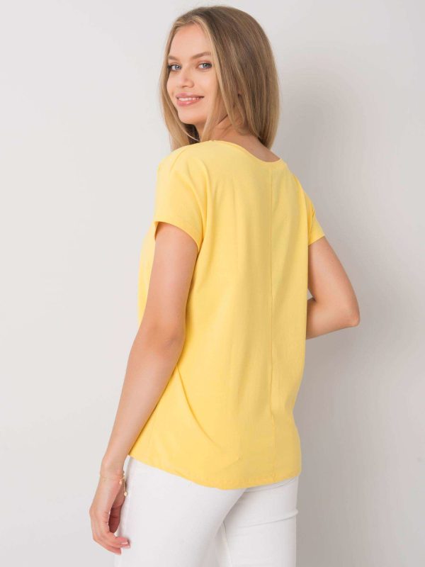 Wholesale Yellow Emory t-shirt