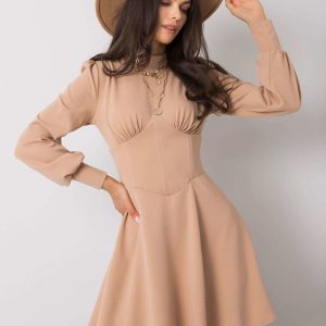 Wholesale Beige dress Editta RUE PARIS