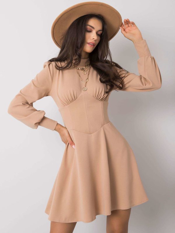 Wholesale Beige dress Editta RUE PARIS