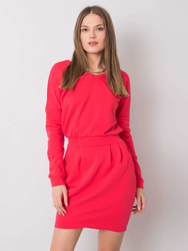 Wholesale Coral dress Kloe RUE PARIS