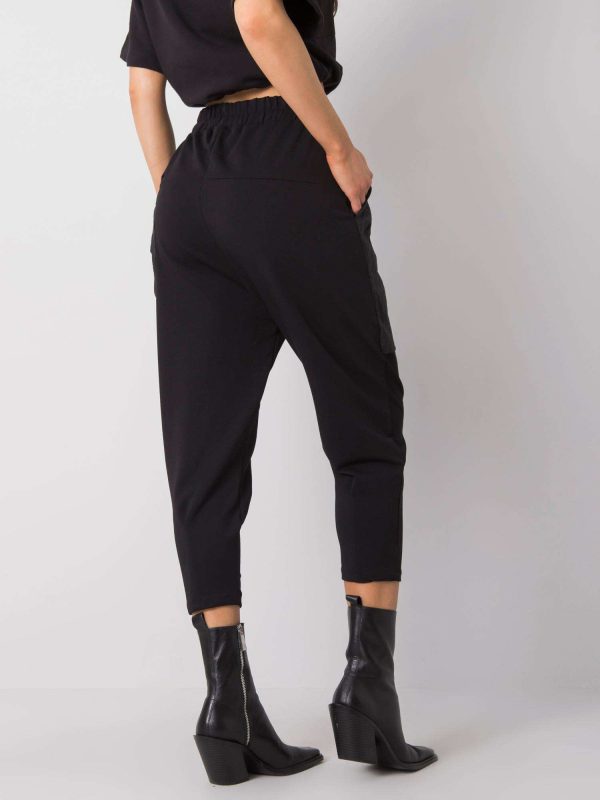 Wholesale Augusta RUE PARIS black sweatpants