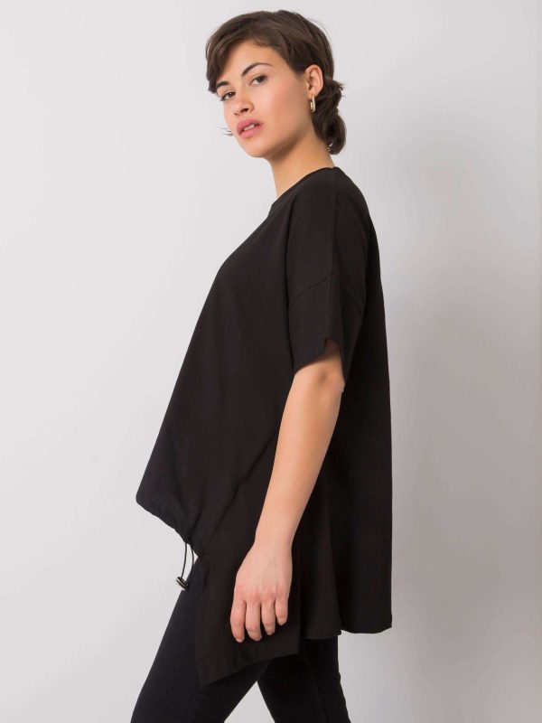 Wholesale Black t-shirt Alena RUE PARIS