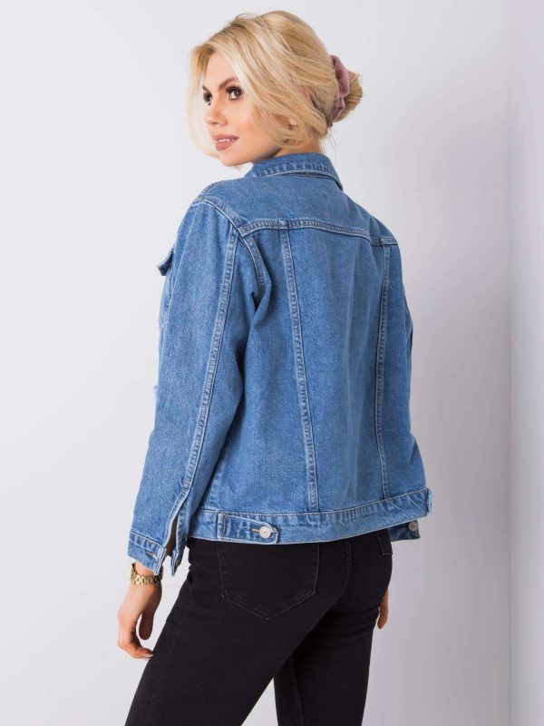 Wholesale Blue denim jacket Dejana RUE PARIS