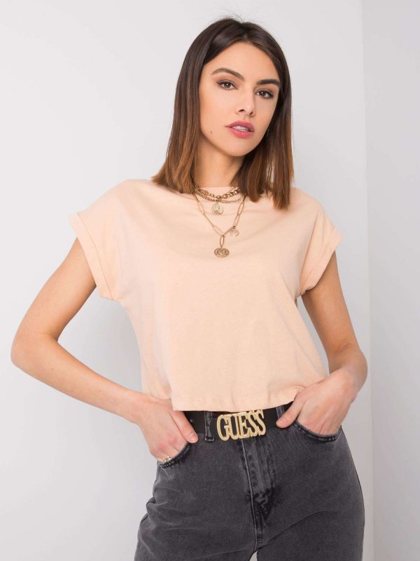 Wholesale Peach t-shirt Eva RUE PARIS