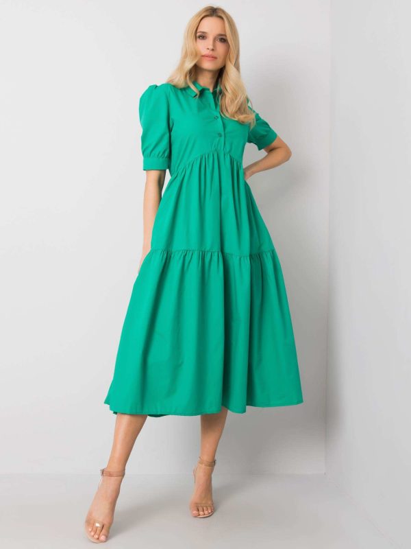 Wholesale Roselyn RUE PARIS green dress